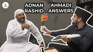 Heated Live Debate Ahmadi Muslim and Sunni Ahmadi Answers Confronts Adnan Rashid [upl. by Rocray]