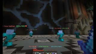 Ice Walker Slayer How To  Dwarven Mines  Commission  Skyblock Hypixel [upl. by Etnad58]