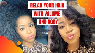 HOW TO GET Voluminous Healthy Relaxed Hair  Professional stylist tips using Olaplex  Tutorial [upl. by Gwenn]