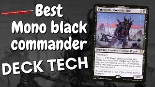 The best Mono black commander Varragoth cEDH Deck tech [upl. by Myrtice]