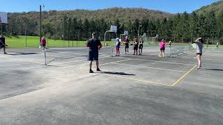 Coudersport Fall Pickleball Tournament 35  50 Mixed doubles [upl. by Annawit]