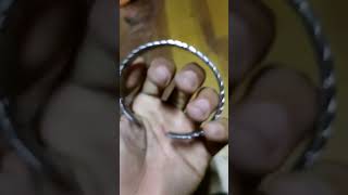 I made bracelet from stick rod weldernation smaw welding construction weld [upl. by Tuckie]