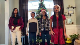 Up on the Housetop acapella cover  Pentatonix  Shrinithaa Elangovan Sai Sruthi amp Nishi [upl. by Annice646]