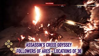 Assassins Creed Odyssey  Followers of Ares  Location of 30 EASY [upl. by Anne-Marie]