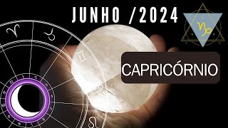 ♑️CAPRICÓRNIO Junho 2024🔥Sua Hora de Brilhar Chegou Preparese para transformação e felicidade [upl. by Tabber26]