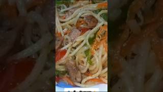 Chicken spaghetti recipe ytshort sapghettiyoutubeshorts [upl. by Ripleigh337]