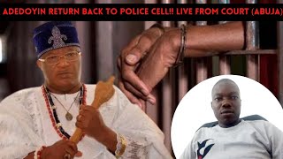 BABA GBAGEDEIMO LIVE FROM COURT IN ABUJA AS ADEDOYIN IS RETURNED BACK TO POLICE CELL [upl. by Airpac]