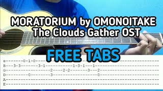 囀る鳥は羽ばたかないThe Clouds Gather 主題曲Theme Song Omoinotake  モラトリアムMORATORIUM Fingerstyle Guitar [upl. by Nol]