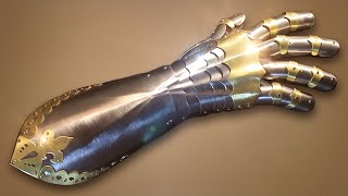 How to Make a Gothic Gauntlet Armor Tutorial [upl. by Beitz]