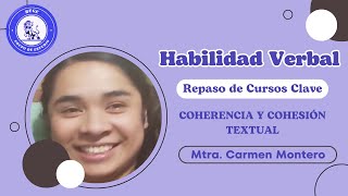 REPASO DE CURSOS CLAVE RUGE SEMANA 1  HABILIDAD VERBALCARMEN MONTERO [upl. by Eusoj308]