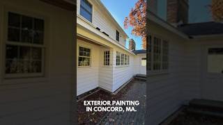 Exterior Painting in Concord MA [upl. by Nuahsyd]