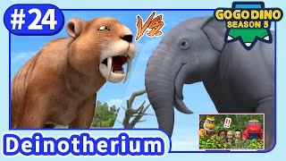 【GOGODINO S5】E24 Independent Deinotherium  Dinosaurs for kids  Cartoon  Jurassic Toys Preschool [upl. by Proulx324]