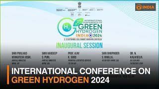 International Conference on Green Hydrogen 2024  DD India [upl. by Ivor]