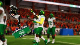 99 OVERALL DEANTHONY THOMAS in COLLEGE FOOTBALL 25 ROAD TO GLORY IS UNSTOPPABLE [upl. by Abisha]