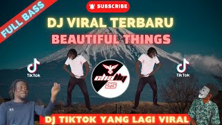 DJ viral tiktok terbaru  beautiful things  remix full bass 🔥 [upl. by Ehgit718]