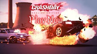 PlayNow Crashday Redline Edition  PC Gameplay [upl. by Esilec]