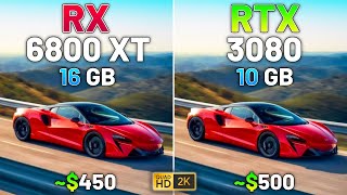 RX 6800 XT vs RTX 3080  Test in 20 Games in 2024 [upl. by Xever]