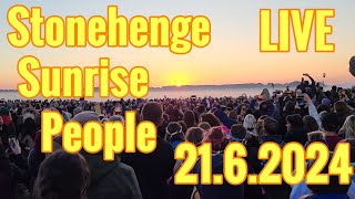 Stonehenge Solstice People 2162024  Live Music Vibes [upl. by Beniamino]