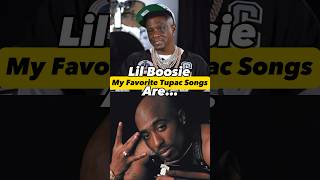 Boosie’s favorite 2pac Album And Songs [upl. by Arec]