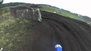 Lap of Leuchars Motocross track [upl. by Dnomsed]