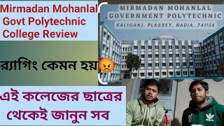 Mirmadan Mohanlal Govt Polytechnic Review  Mirmadan Government Polytechnic College Review  EEE [upl. by Zeitler512]