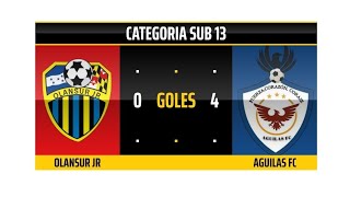 oLANSUR JR 🆚️ AGUILAS FC [upl. by Tarrsus]