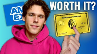 American Express Gold Card Review Is It Worth 250  Secret Perks And Benefits [upl. by Etnauj]