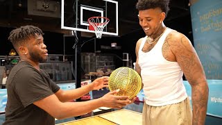 I 1v1’d NBA Players With The Airless Basketball [upl. by Otsuj]