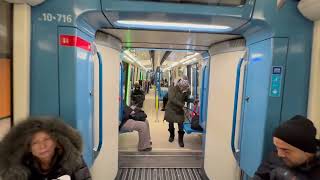 Exploring Montreal metro from Plamondon to snowdon அழகான ஒரு மெட்ரோ பயணம் [upl. by Alekehs]