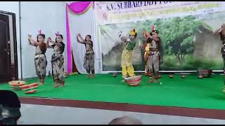 Koilare Telugu folk song dance performance [upl. by Yreneh]