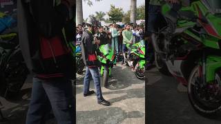 superbike zx10r kawasakininja dehradun youtubeshorts viralreels viralshort meetup [upl. by Ahsatniuq]