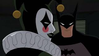 Batman Caped Crusader Ep 5  Batman Vs Harleys Patients Scene [upl. by Alleacim]