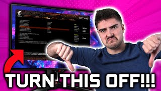 BIOS Setting That’s Ruining Your PC  Turn it Off Now [upl. by Dacia]