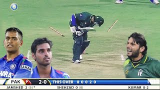 Thrilling Bowling 🔥 by Bhuvneshwar Kumar vs Pakistan  Ind vs Pak 1st t20 2012  bhuvnehwar W W W 🔥😱 [upl. by Bourgeois]