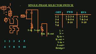 Single phase selector switch 10 points [upl. by Meris482]