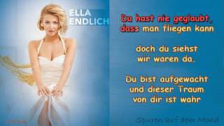 Ella Endlich  Spuren auf dem Mond Dance Mix Instrumental [upl. by Annaierb]