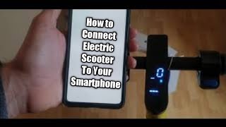 How to Connect Your Xiaomi Mi Electric Scooter to Your SmartPhone [upl. by Tamma162]