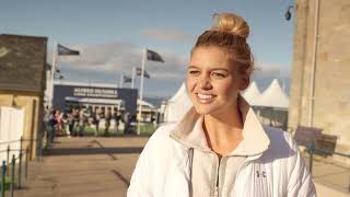 Kelly Rohrbach talks St Andrews’ famous double greens at the dunhilllinks [upl. by Eentruoc]