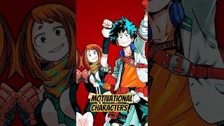 Top 5 Motivational Characters in My Hero Academia shortsfeed shortsvideo shorts viralvideo [upl. by Acissev]