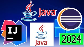 How to Install Java 23 Intellij IDEA and Eclipse on Windows 1011  2024 Update [upl. by Matthei]