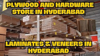 Plywood and Hardware Store in Karmanghat  Laminates amp Veneers in Hyderabad [upl. by Veron]