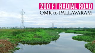 Driving from OMR Thuraipakkam to Pallavaram  200 Feet Radial Road Chennai [upl. by Wenn]