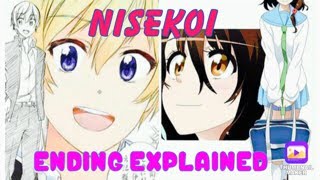 NISEKOI ENDING EXPLAINED [upl. by Nemra]