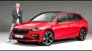 AllNew 2024 Skoda Scala Facelift  Best Family Hatchback  Monte Carlo New Features [upl. by Joycelin980]