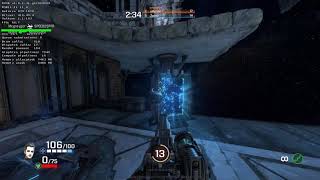 Playing Quake Champions on Linux  Ultra Settings 27032019 [upl. by Ahsinnek800]