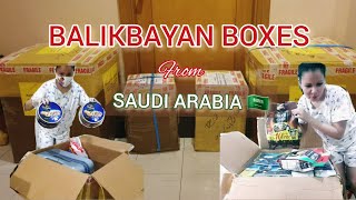 4 Balikbayan Boxes from Saudi Arabia to Philippines  Unboxing Part 1 [upl. by Etnuahc]