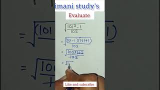 evaluate evaluation solve howtosolve how maths basic himani study ytshorts trending [upl. by Parrott]