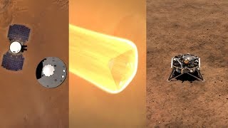 NASA InSight landing on Mars explained [upl. by Athalie]