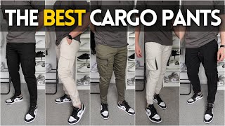 The BEST Affordable Mens Cargo Pants  Huge Cargo Pants TryOn Haul 2022 [upl. by Nelan]