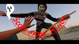 Scary mask killer in haunted building escaping pov [upl. by Fleck]